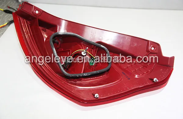 

2008-2013 year for FORD Fiesta Hatchback LED Strip Tail Lamp rearlights back light Red Black Color TJ type