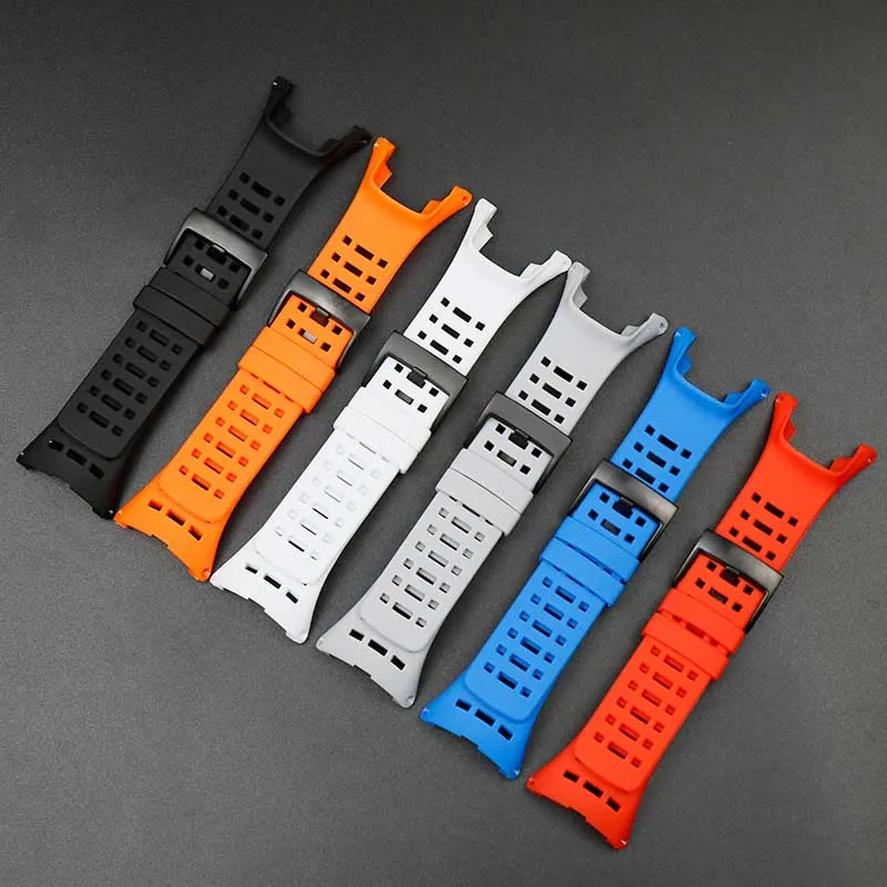 Men's Silicone Strap for SUUNTO AMBIT 2S2R3S3R3PEAK Women's Sports Waterproof Rubber Strap Buckle