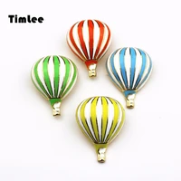 timlee x004 cartoon enamel cute hot air balloon brooch pins fashion jewelry wholesale
