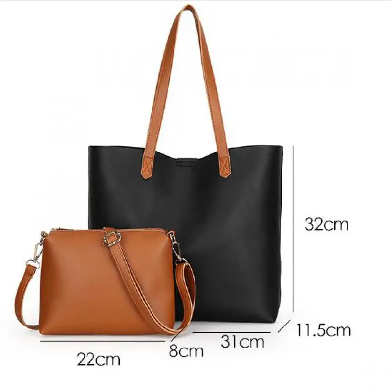 Новинка 2019 универсальная композитная сумка с карманами модная повседневная