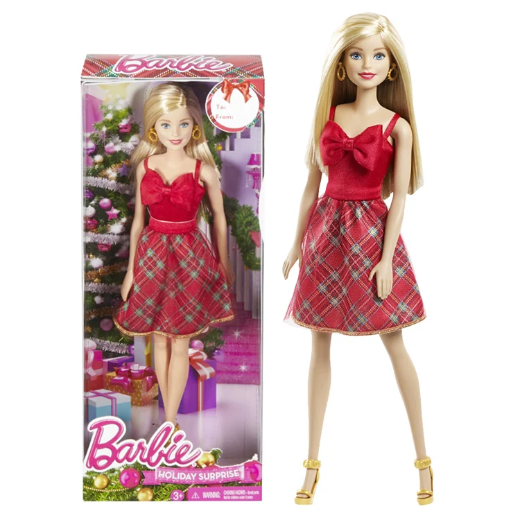 Оригинальный бренд Барби Хэллоуин Рождество Праздник принцесса куклы девушка