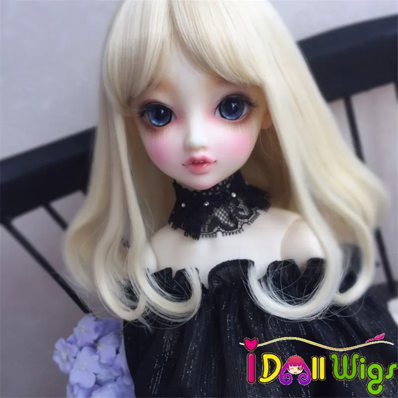 Бесплатная доставка Жаростойкие синтетические короткие светлые курчавый пучок