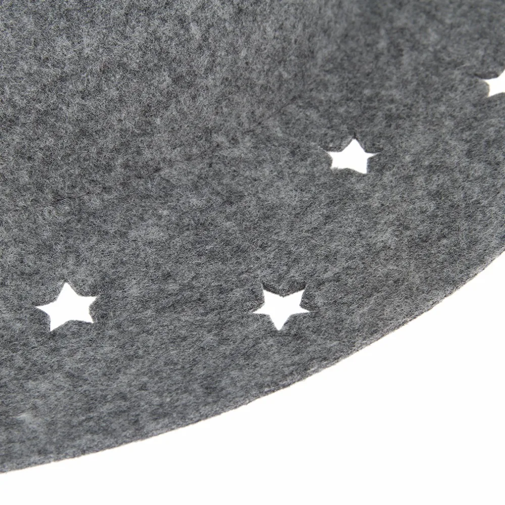 Для женщин Винтаж Твердые выдалбливают звезды шляпы фетровые для шапки 100% чистая