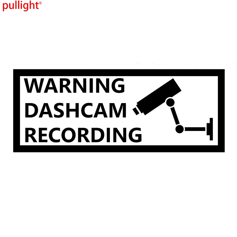 

Предупреждение ющий видеорегистратор, записывающие автомобильные наклейки, водонепроницаемые виниловые наклейки, видеокамера видеонаблю...