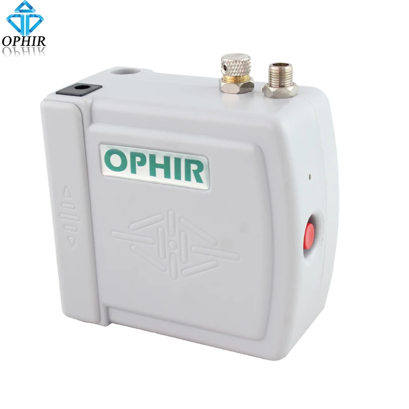 OPHIR 0,3 мм двойного действия Аэрограф Комплект с воздушным компрессором для хобби модели краски Художественные поделки украшения торта_ AC003B+ AC004+ AC011 - Цвет: Другое