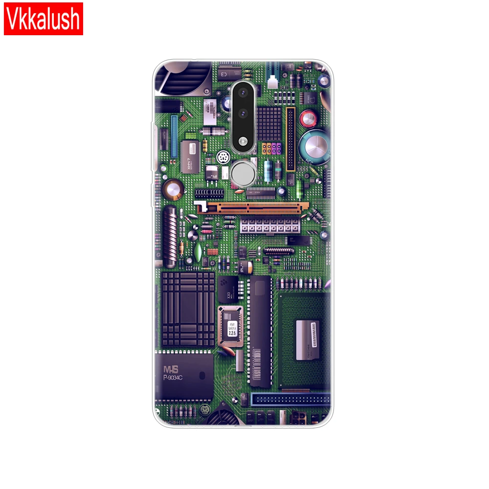 80083 Мобильный Силиконовый чехол для телефона чехол для Nokia 1 2 2,1 3 3,1 5 5,1 плюс мягкий TPU чехол для Nokia 5 чехол защитный чехол-накладка на заднюю панель сумка - Цвет: 80083