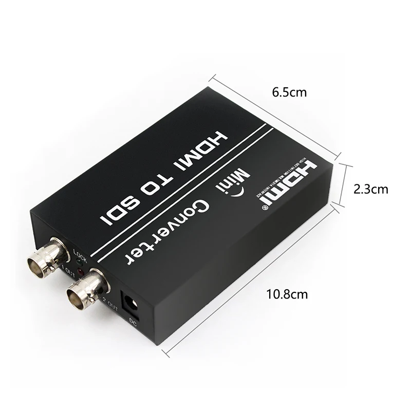 Hd sdi 2019 новый стиль HDMI в SDI конвертер Full HD 1080P работает с 1.3c и HDCP Two Ourptut|sdi converter|hdmi tohdmi