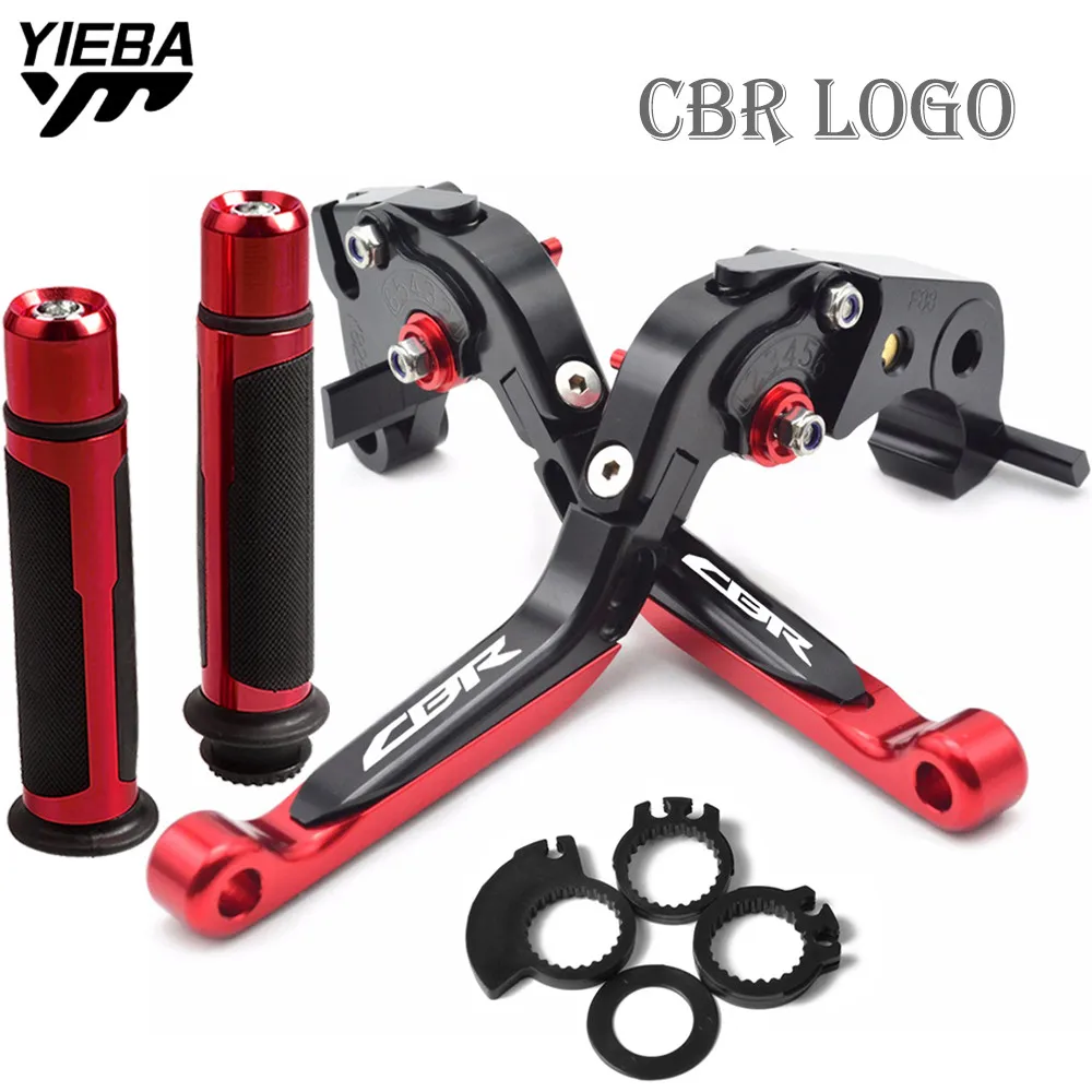

Motorcycle motorbike Accessories Folding Brake Clutch Levers Handlebar handle grips FOR HONDA CBR250R CBR 250 R 2011 2012 2013