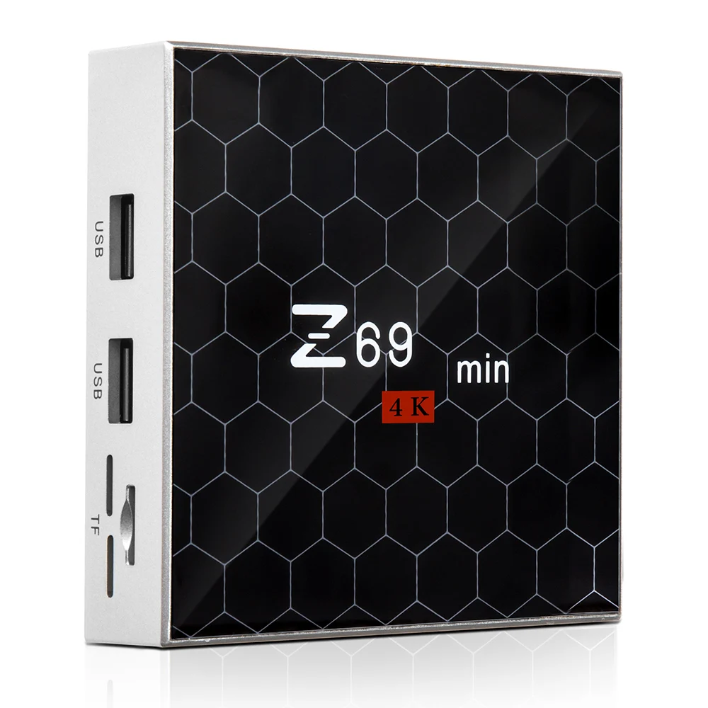 Z69 Мини Смарт ТВ Box Amlogic S912 Android 7.1.2 2 ГБ + 16 Гб Octa Core 4G Wi-Fi Поддержка 4 к HD медиа плеер AVI