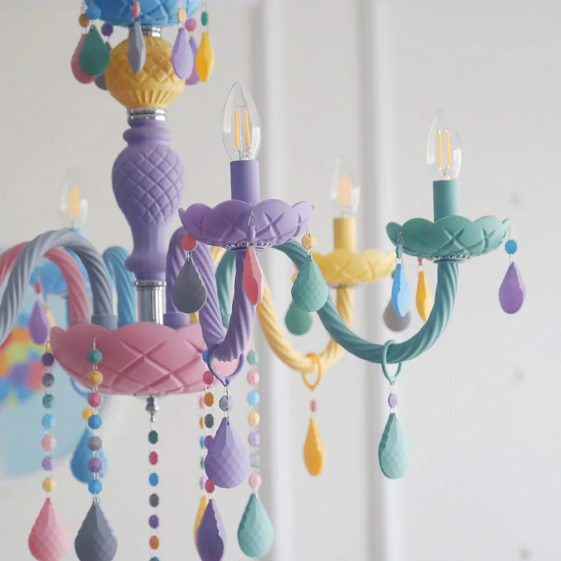 Детская комната Macarons цвет hanglamp подвесные светильники лампы светодиодные для