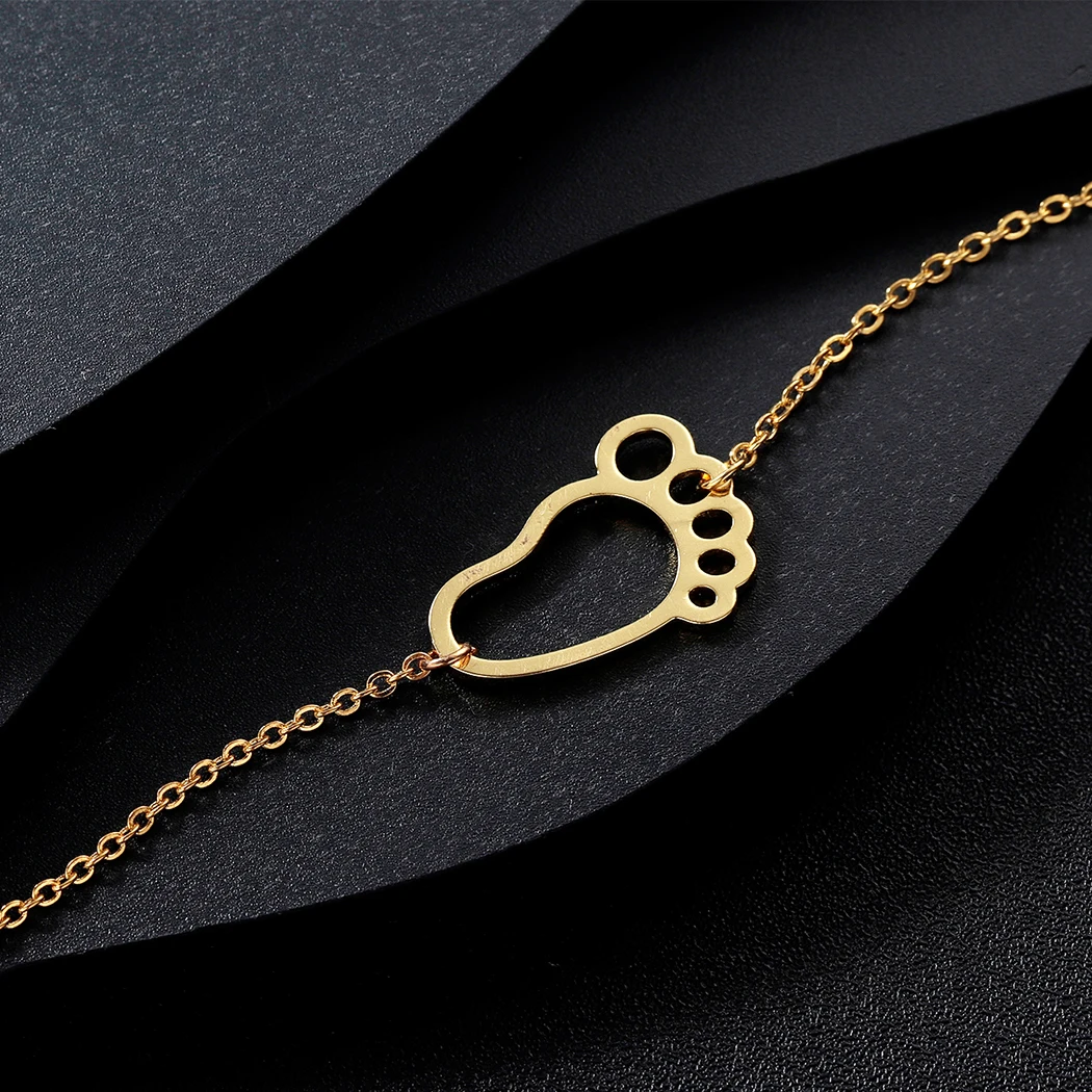 Kinitial детские браслеты для ног женщин и девочек браслет на запястье ювелирные