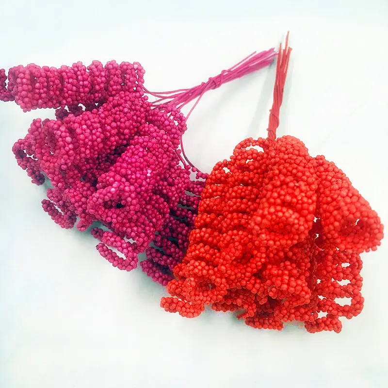 12 шт. (10 см/пучок) искусственные пузырьки Цветочные букеты из эластичного рулона