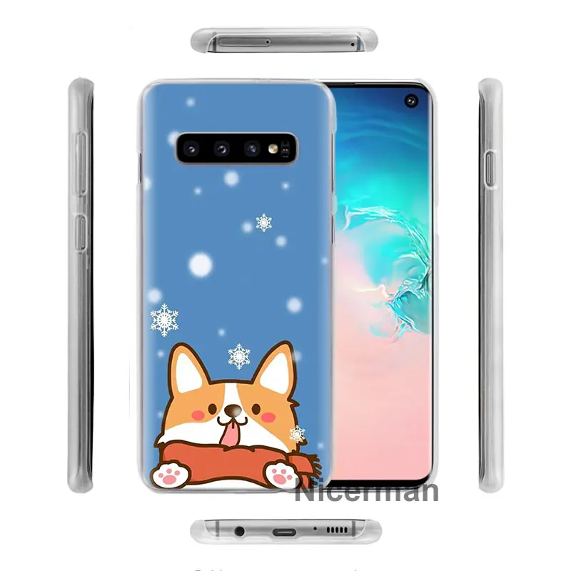 Чехол для телефона с изображением собаки корги Шиба ину s для samsung Galaxy S10e S10 Plus S8 S9 Plus S6 S7 Edge A40 A50 A70 M20 чехол