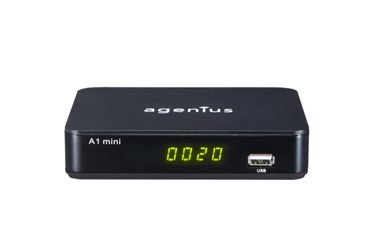Agenius A1 мини DVB-S/S2 спутниковый ТВ приемник сервер HD Full 1080P Поддержка Newcam Cccam Powervu с Usb Wifi для всех стран