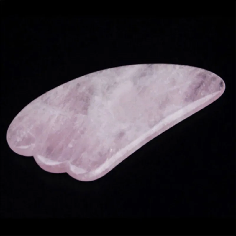 Профессиональная Роза Quartz Gua Sha Guasha 1 шт. для спа массажа тела инструмент