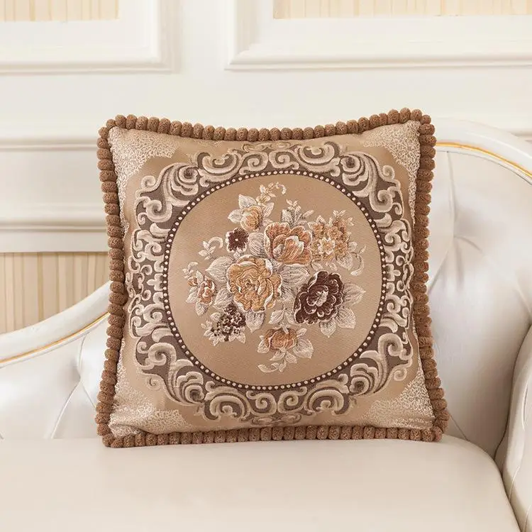 2 шт./лот высокое качество роскошные жаккардовые домашние декоративные подушки