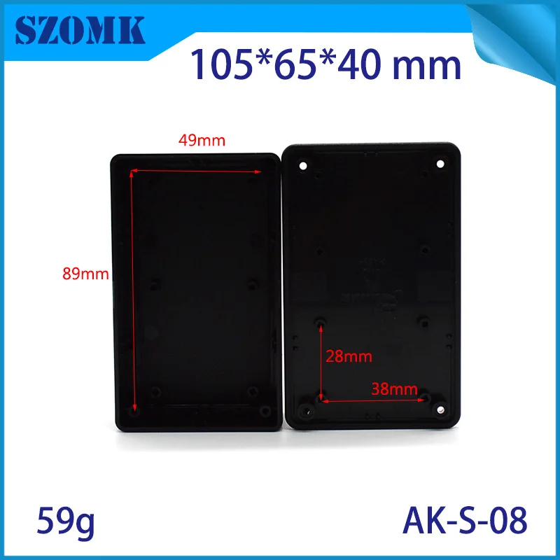 Лидер продаж черное оборудование корпус сделай сам (1 шт.) 105*65*40 мм пластиковый szomk