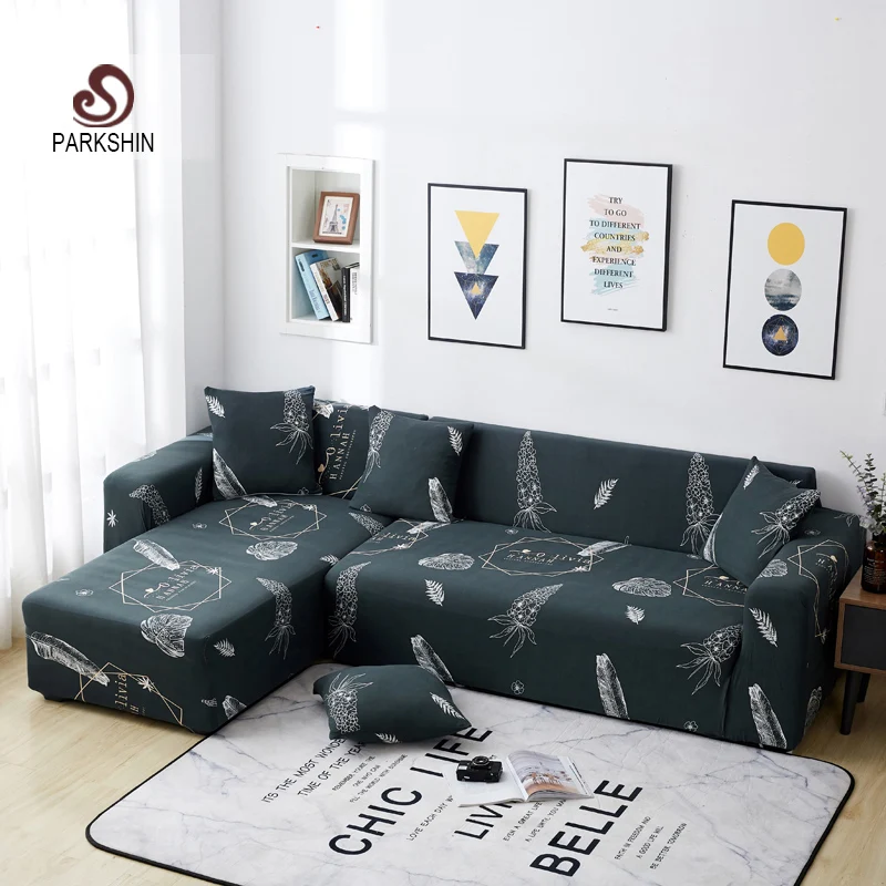 Parkshin модный чехол для мебели нескользящие эластичные чехлы диванов всесезонные