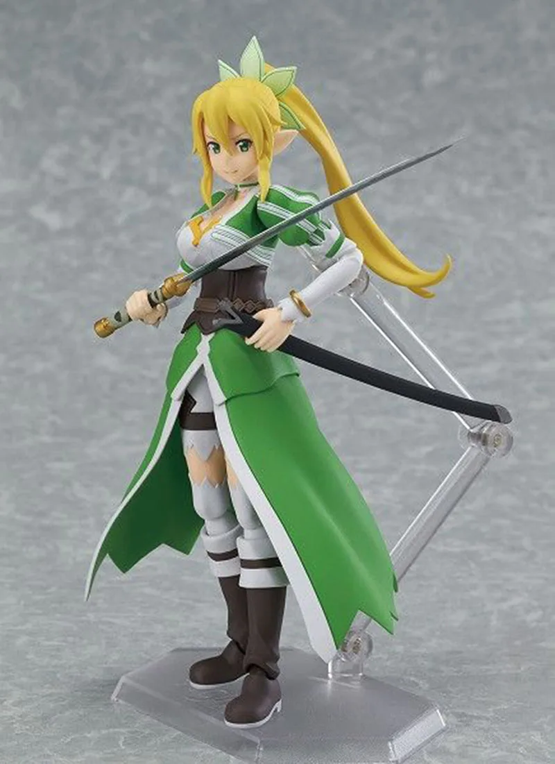 2017 New Anime Sword Art Online PVC Action Figures Toys Leafa ALO Figma Dolls Brinquedos Cosplay Gift 14cm | Игрушки и хобби