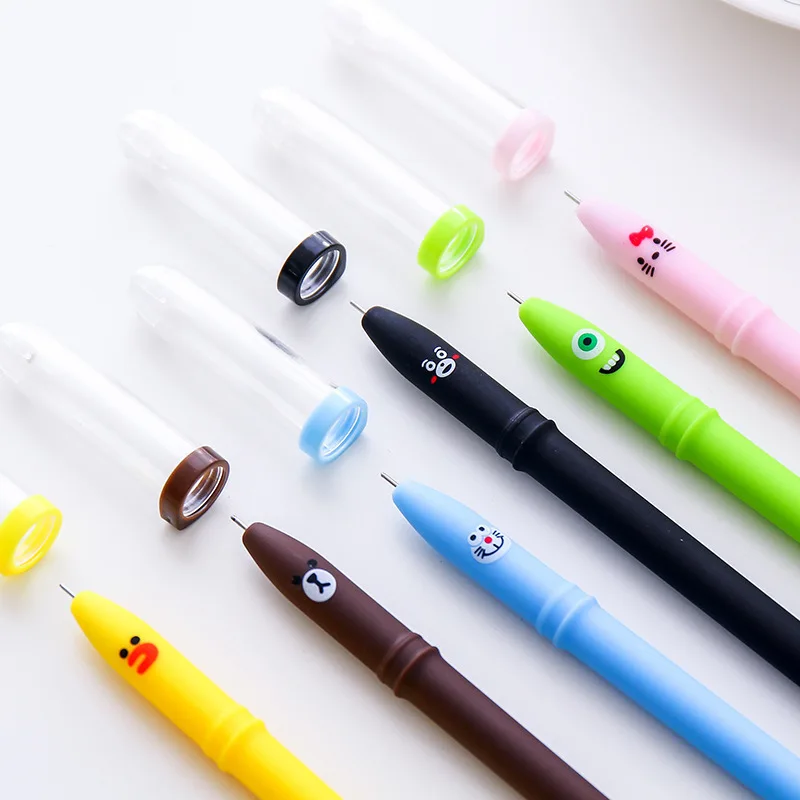 1 шт. Новые Креативные милые корейские гелевые ручки с одноглазыми животными