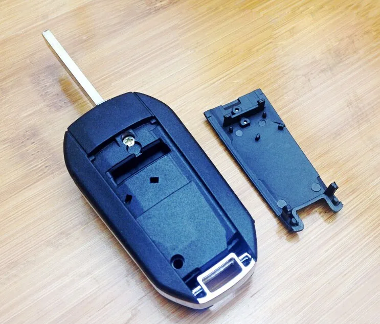 Складной чехол для ключей с 3 кнопками складной чехол-брелок Peugeot 307 407 408 (VA2 Blade без