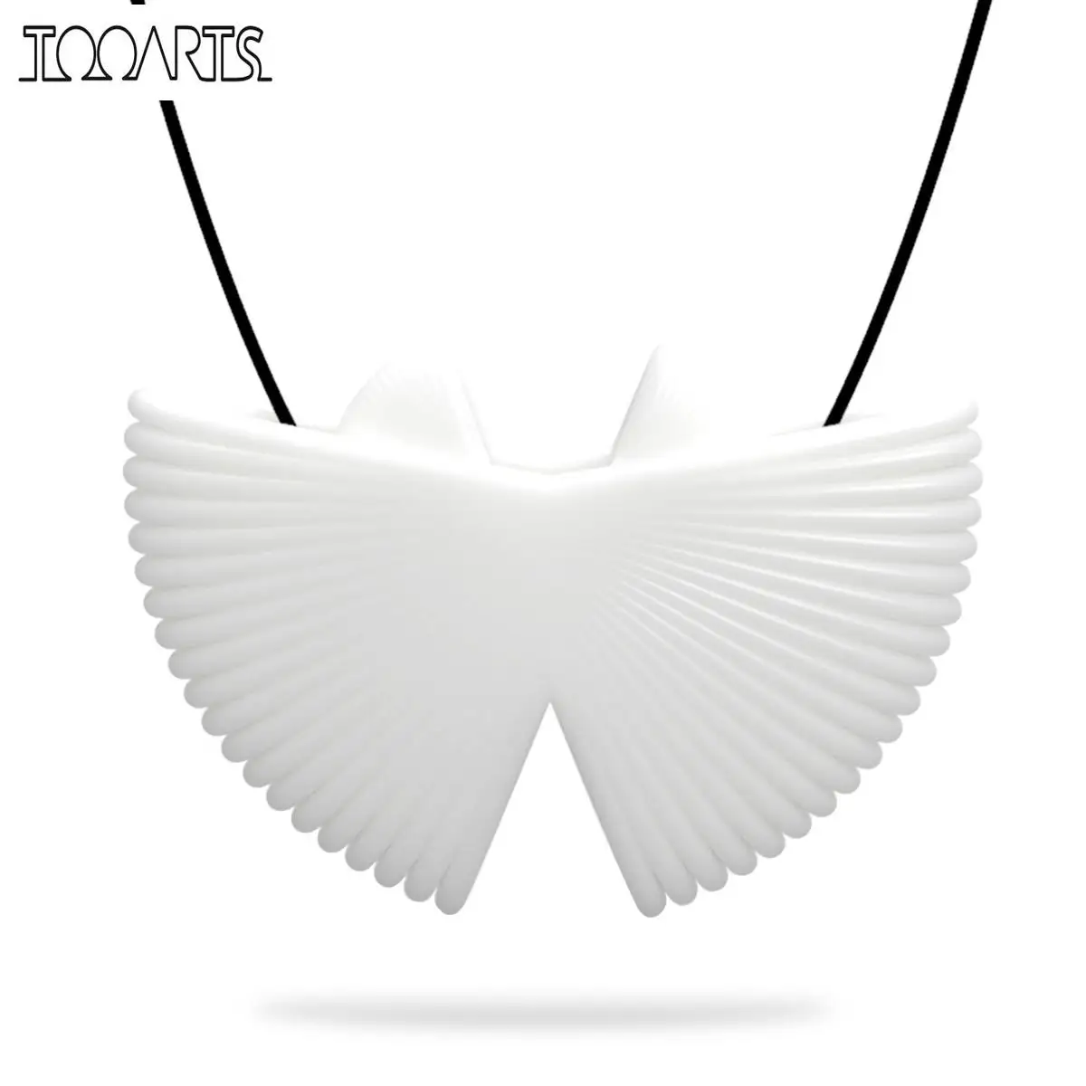 Tooarts 3D Печатный ювелирный фанат элегантный кулон для моделирования ювелирные