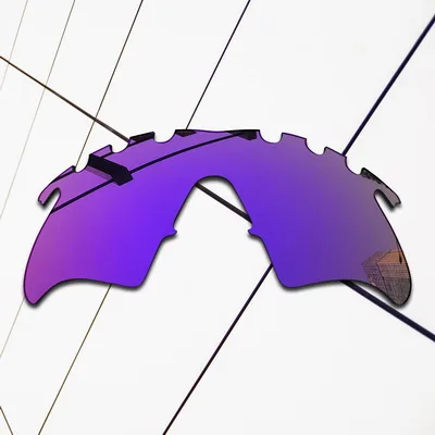 Violet Purple E.O.S поляризованные Сменные линзы для Оукли M Рамка нагреватель солнцезащитные очки с отверстиями-разнообразие цветов - Цвет линз: Violet Purple