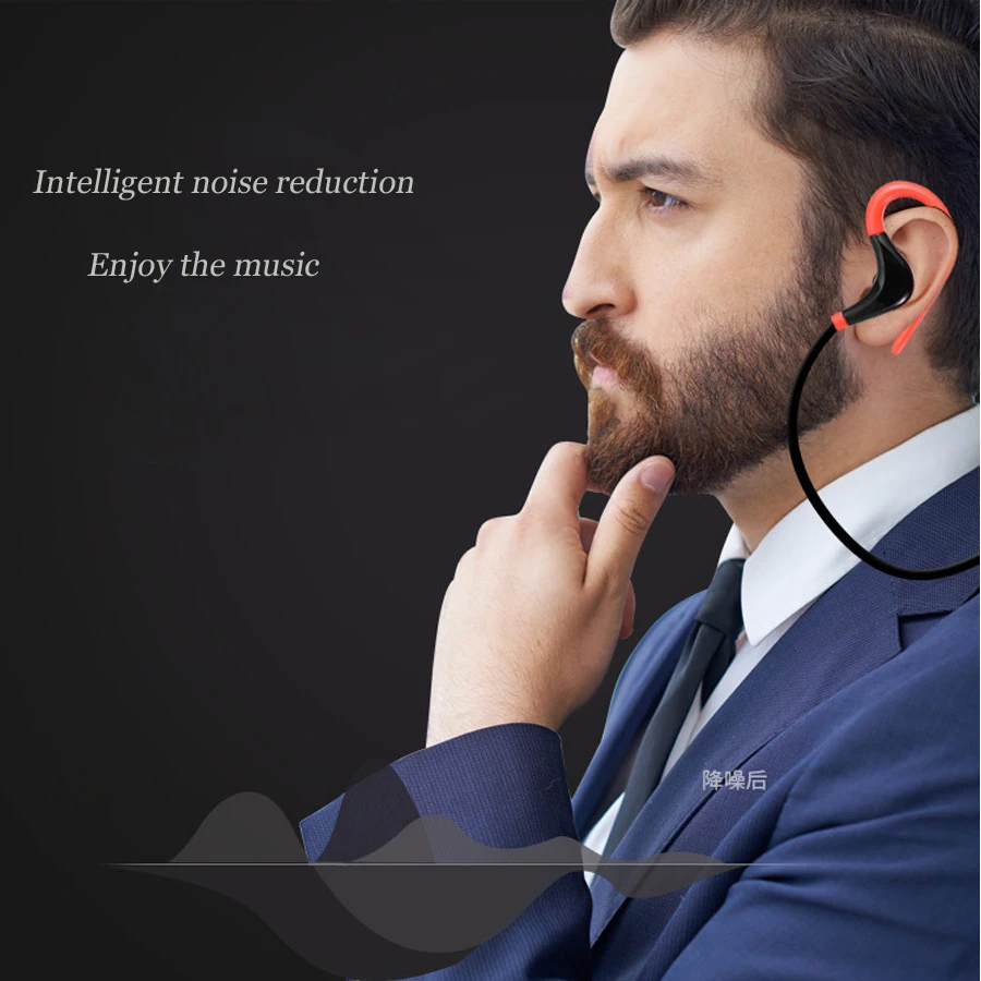 BT01 спортивные Bluetooth наушники беспроводные с микрофоном hifi гарнитура для