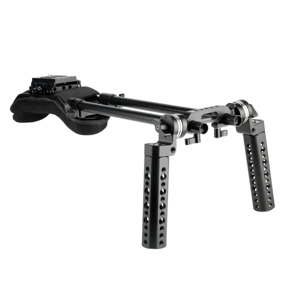 NICEYRIG Наплечная установка комплект Сырная рука устойчивый ARRI крепление для DSLR камеры клетка фотография для SONY Canon Nikon Panasonic DSLR