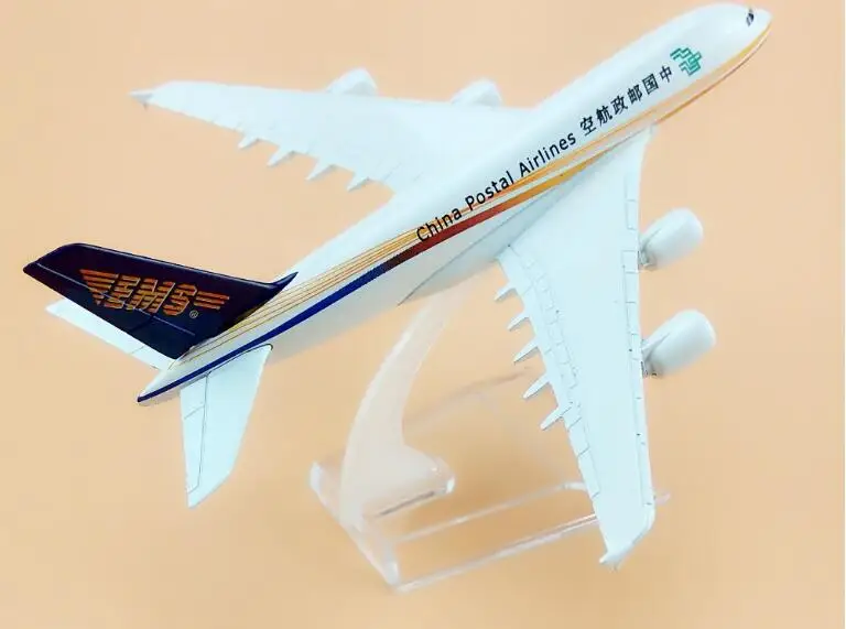 Авиационная модель Airbus 380 A380 Airways 16 см металлический сплав с подставкой для детей |