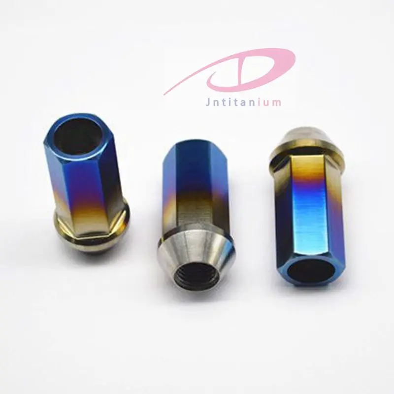 Jntitanti Gr5 титановая гайка для проушины колес m12x1 25x45 мм открытый конец Nissan Greatwall Geely