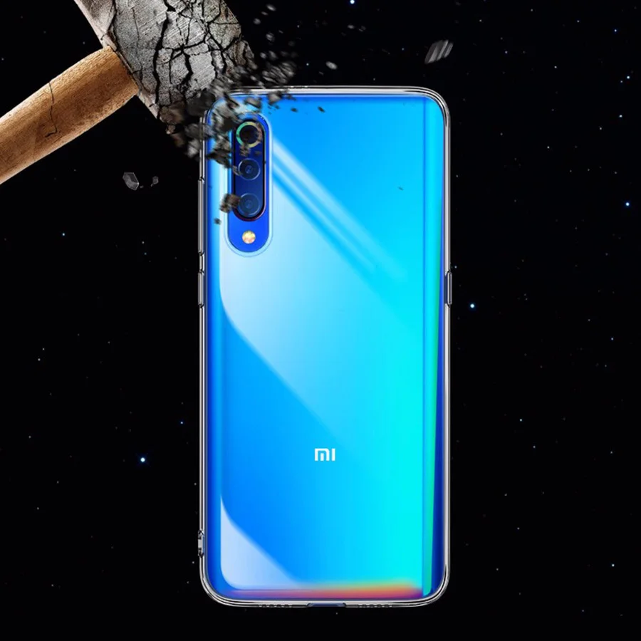 Задняя крышка для Xiaomi Mi 9 SE чехол для телефона прозрачный чехол прозрачный мягкий Силиконовый ТПУ чехол для Xiaomi Mi 9 защитный чехол