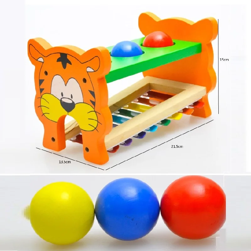 Бесплатная доставка Деревянный 8 Примечание Ксилофоны мудрость музыкальный