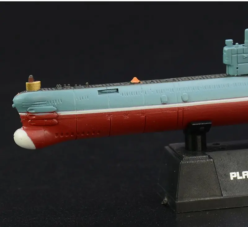 1: 700 Масштаб Предварительно Построенная подводная лодка Romeo класса Китайский Тип 033 хобби Коллекционная готовая пластиковая модель