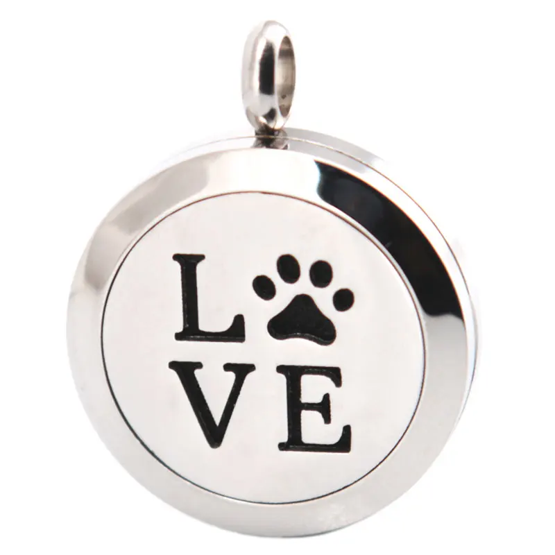 Медальон из нержавеющей стали для ароматерапии распылитель духов и эфирных