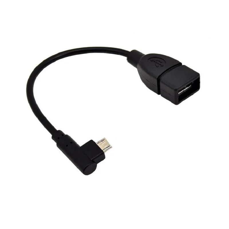 LBSC (упаковка из 2) Micro USB 2 0 (OTG) Шнур кабель адаптер Мужской к женскому для Samusung или