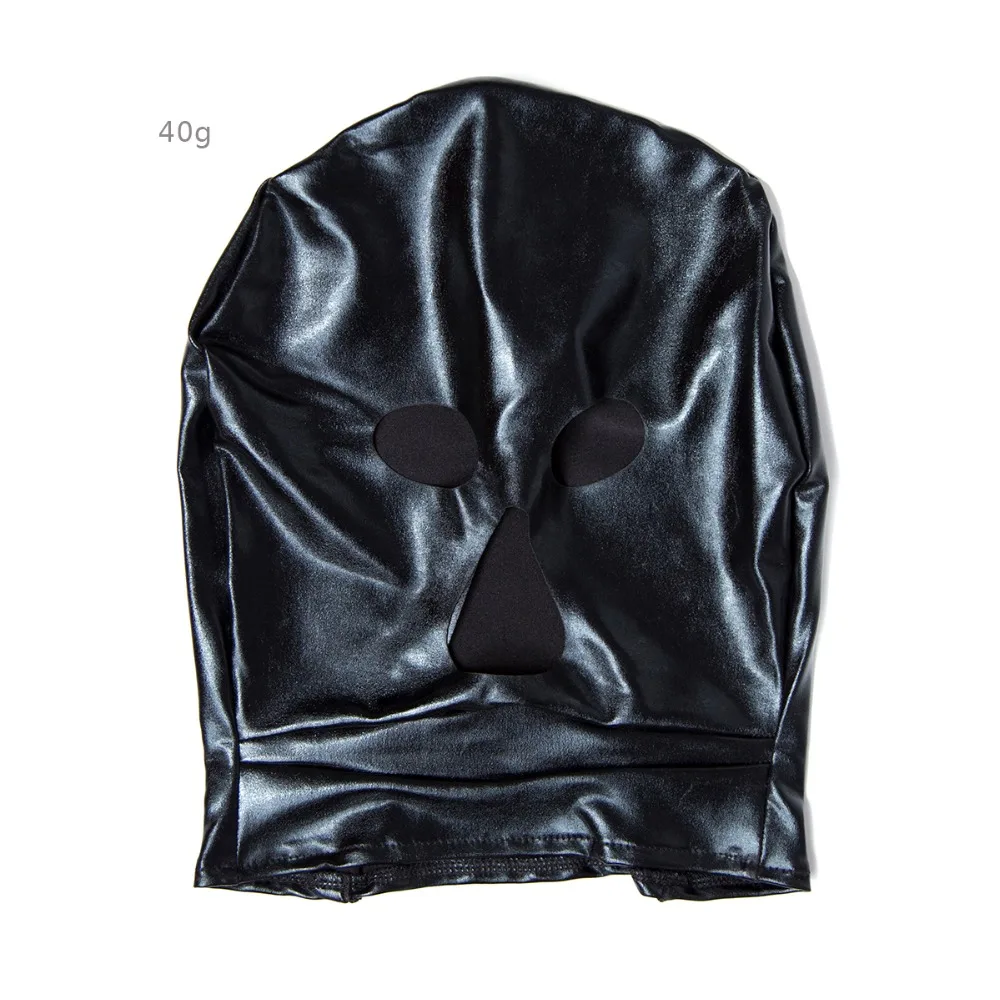 HOTTIME New Patent Leather Restraint Mask Dog Headgear Head Hood Fully Enclosed Erotic Fetish BDSM Couple Slave Sex Love Bondage | Красота и