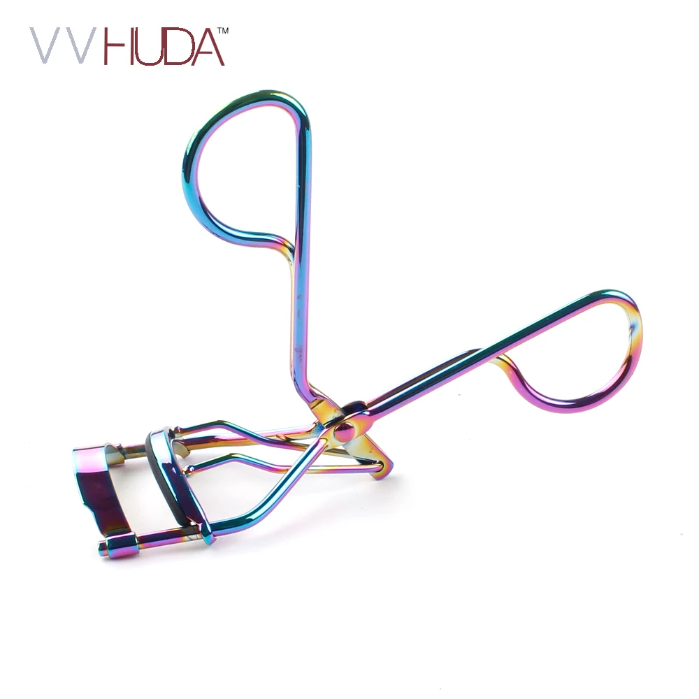 Щипцы для завивки ресниц VVHUDA инструмент из радужной нержавеющей стали макияжа