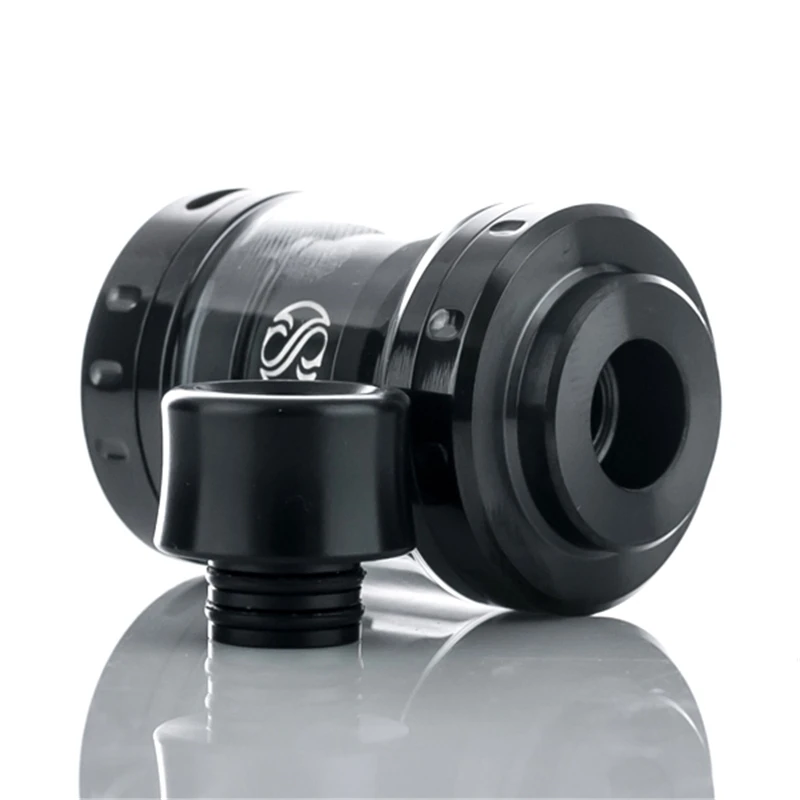 Augvape Merlin мини RTA танк распылитель 24 мм 2 мл одиночный/двойной катушкой двухслойный воздушный поток Vape электронная сигарета танк Vaping RTA