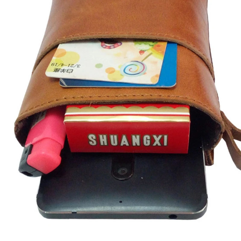 BiPtyDam винтажные Мужские поясные сумки из натуральной кожи высокое качество