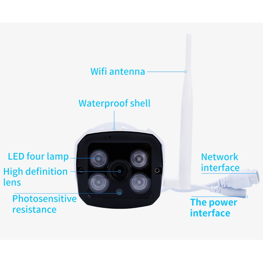 Stardot Wi Fi IP Камера Водонепроницаемый 1080 P видеонаблюдения Открытый камеры