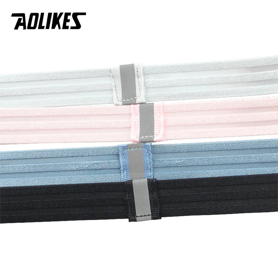 AOLIKES 1 шт. нескользящая впитывающая пот Спортивная повязка для волос эластичная