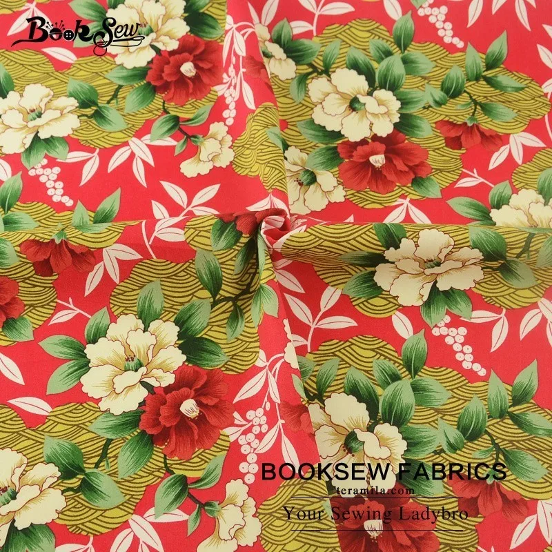 Ткань из 100% хлопка поплин домашний текстиль цветочный дизайн стеганая ткань для