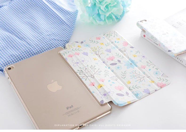 Цветок чехол-книжка с магнитной застежкой для iPad Pro 9," air 10,5 11 10,2 12,9 мини-платье на возраст 2, 3, 4, 5, планшет чехол для нового iPad 9,7 7th