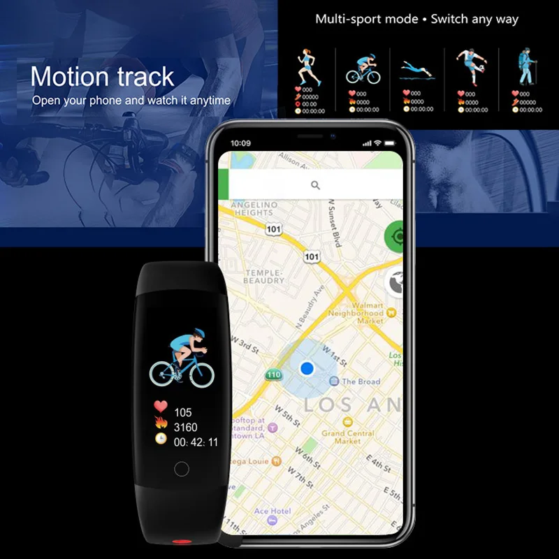 MOMOTS Q6S IP68 Водонепроницаемые Смарт часы для женщин и мужчин пульсометр наручные