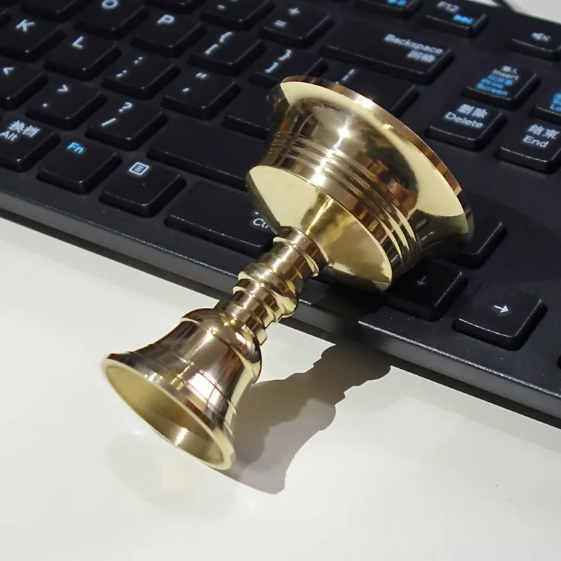 Тибетское Латунное масло медная масляная лампа Буддийские принадлежности