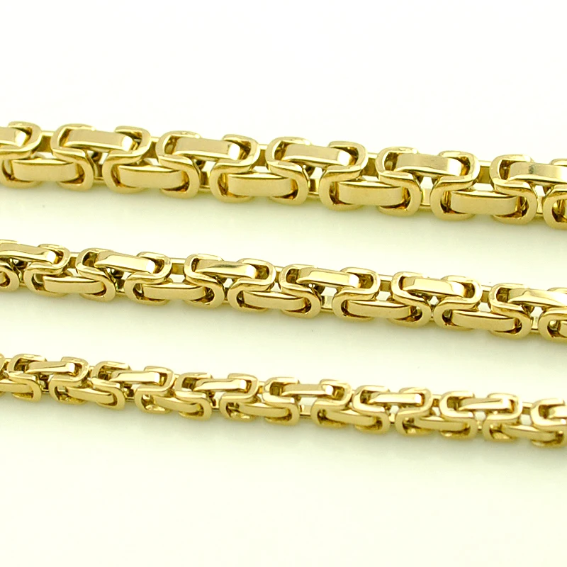 Женский и мужской браслет AMUMIU из нержавеющей стали золотого цвета KB186|cheap bracelet|cheap