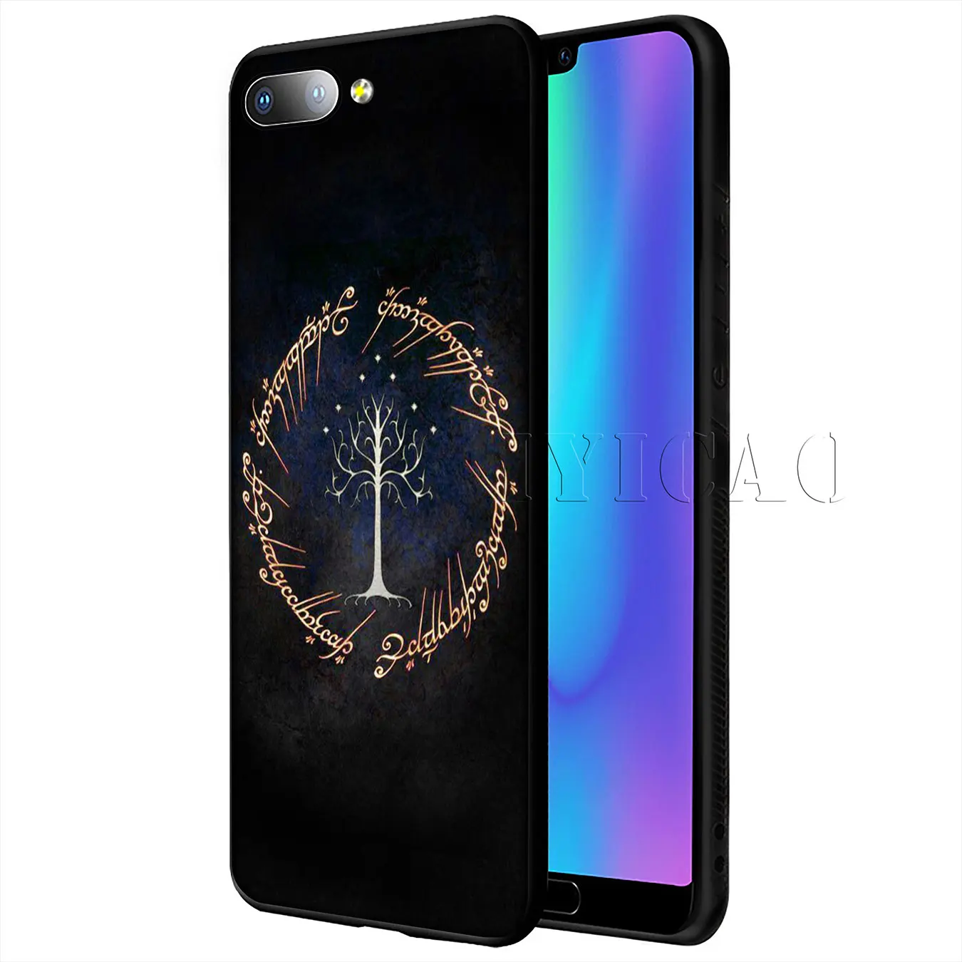 IYICAO The Lord of Rings Hobbit Soft Case for Huawei Y9 Y7 Y6 Prime 2019 Cover Honor 20 8C 8X 8 9 9X 10 Lite 7C 7X 7A Pro |