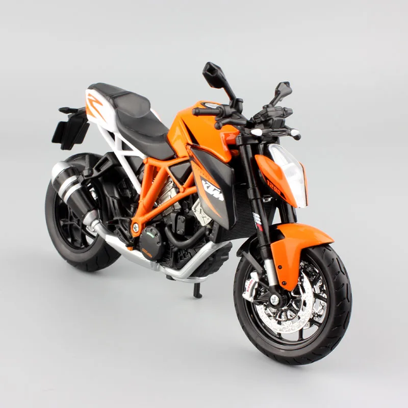 1/12 maisto мини KTM 1290 Super duke R литой мотоцикл гоночный автомобиль миниатюрные Весы Модель мотоцикла коллекция для детей