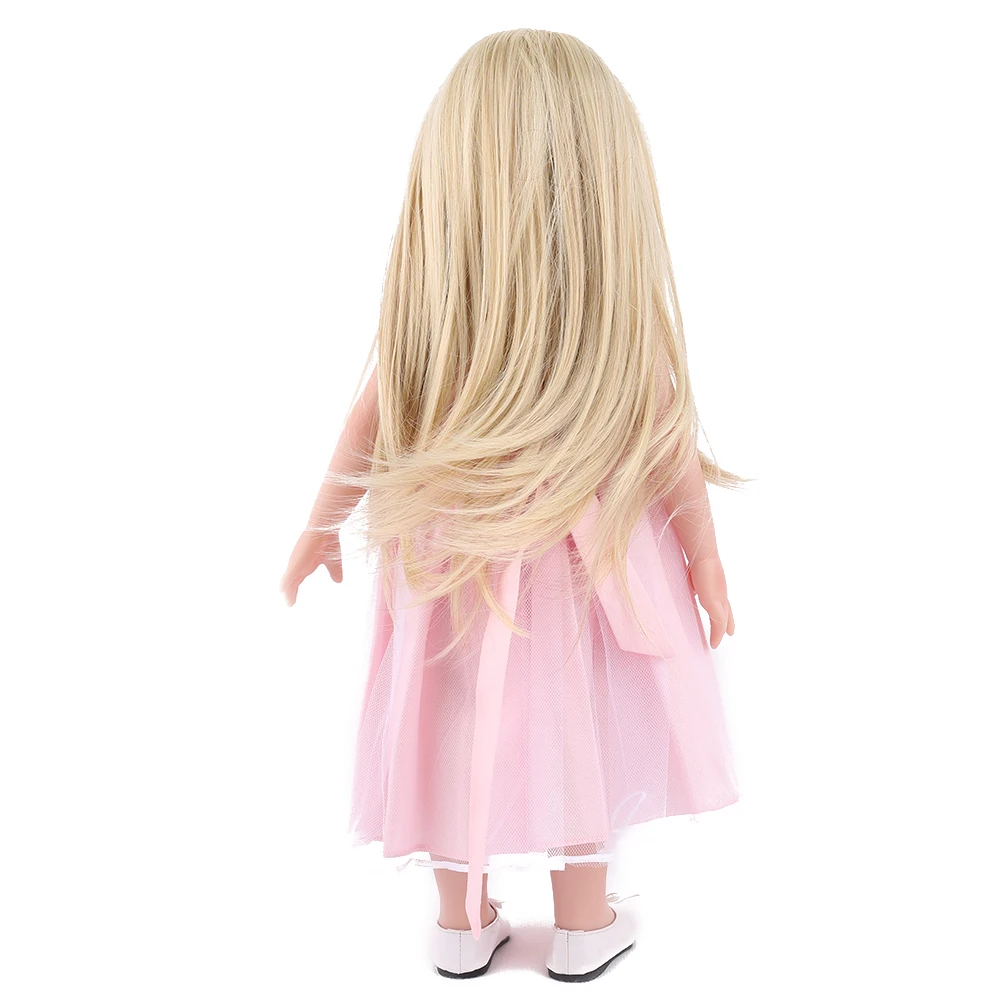 45cm full Vinyl newborn Doll Silicone Baby model dolls Pincess American doll kids birthday presents bonecas | Игрушки и хобби